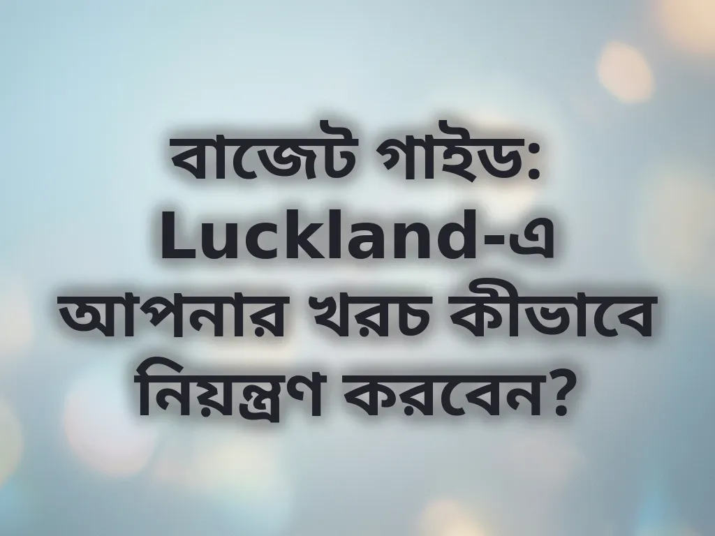 বাজেট গাইড